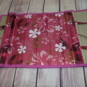 Beach Mat Pink Trim 72x24"
